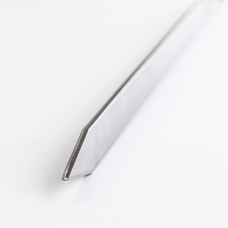 Шампур нержавеющий 620*12*3 мм с деревянной ручкой в Саранске
