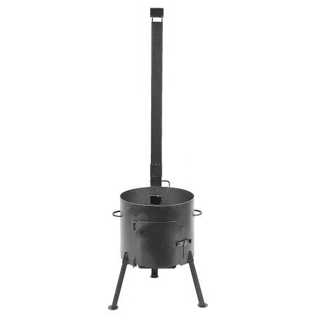 Stove with a diameter of 410 mm with a pipe for a cauldron of 16 liters в Саранске