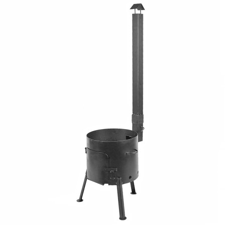 Печь диаметром 360 мм с трубой под казан 12 литров в Саранске