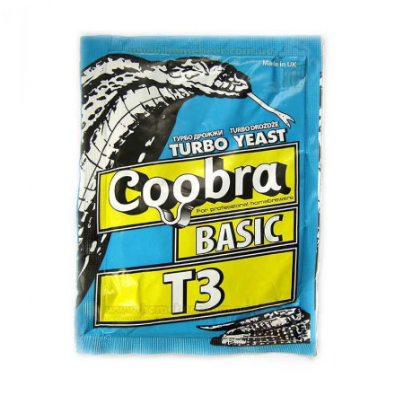 Турбодрожжи спиртовые "COOBRA" BASIC T3 (90 гр) в Саранске