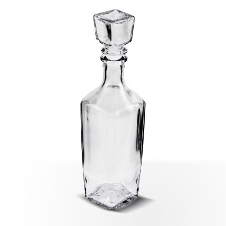 Бутылка (штоф) "Элегант" стеклянная 0,5 литра с пробкой  в Саранске
