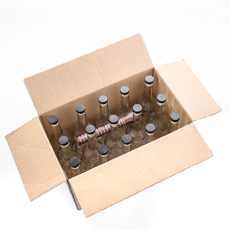 15 бутылок "Коньячная" 0,5 л с пробками Камю и колпачками в Саранске