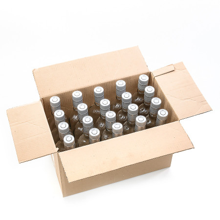20 bottles "Flask" 0.5 l with guala corks in a box в Саранске